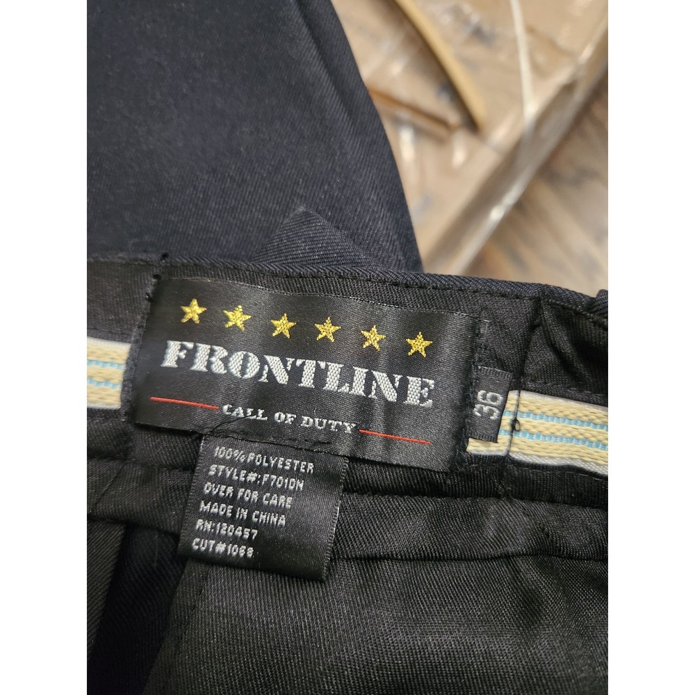Frontline Call of Duty Mens Navy Blue Tactical Work Pants Trousers Size 36